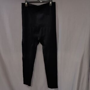 Black High-Waisted Leggings 2XL